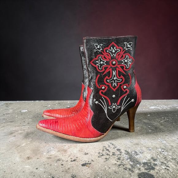 Unbranded Shoes - Camila Ted And Black Leather Boots 6.5